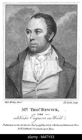 BEWICK THOMAS (1753-1828) naturalista inglese ed incisore Foto Stock