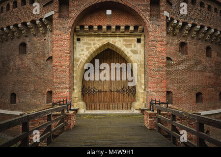 Cracovia Barbican, Polonia Foto Stock