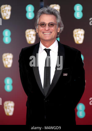 Mark Mangini frequentando l'EE British Academy Film Awards tenutosi presso la Royal Albert Hall, Kensington Gore, Kensington, Londra. Stampa foto di associazione. Picture Data: domenica 18 febbraio, 2018. Vedere PA Storia SHOWBIZ BAFTA. Foto di credito dovrebbe leggere: Yui Mok/filo PA. Foto Stock