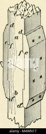 'Un trattato di architettura e costruzione edilizia" (1899) Foto Stock