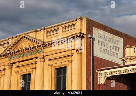 Ballarat Fine Art Gallery Foto Stock