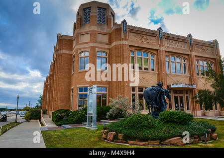 Fort Worth, Tx. Vista esterna del Cowgirl Museum, che onora la Pioneer spirt delle donne. Foto Stock