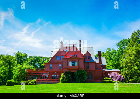 Di West Orange, NJ, Stati Uniti d'America. Glenmont storica tenuta di Thomas Edison National Historical Park. Foto Stock