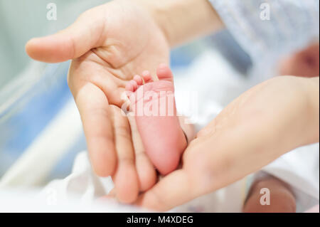 La foto è stata scattata dal neonato per ostetricia e ginecologia Foto Stock