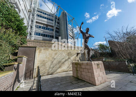 La Newcastle United Football Ground, Newcastle upon Tyne, Regno Unito Foto Stock