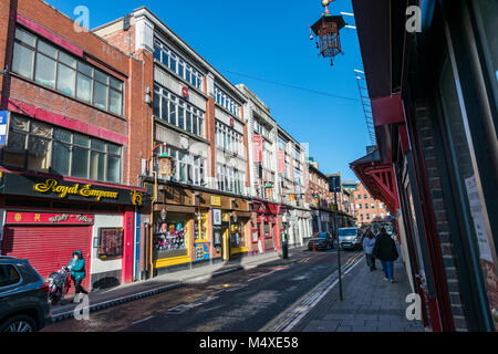 Chinatown, Newcastle upon Tyne, Regno Unito Foto Stock