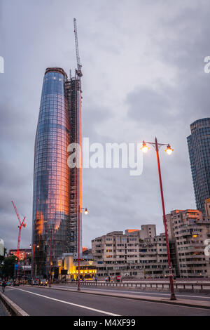 Il Boomerang grattacielo a Londra Foto Stock