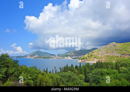Montenegro riviera di Budva Foto Stock