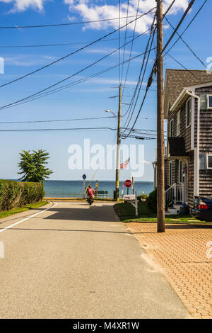 Spiaggia   Westbrook, Connecticut, Stati Uniti d'America Foto Stock