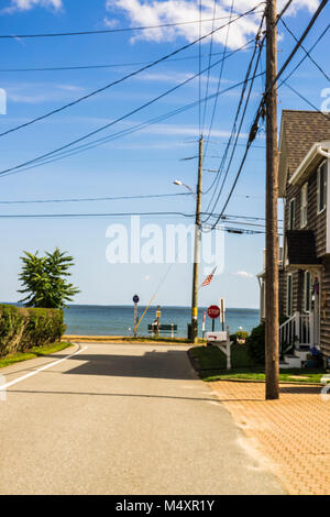 Spiaggia   Westbrook, Connecticut, Stati Uniti d'America Foto Stock