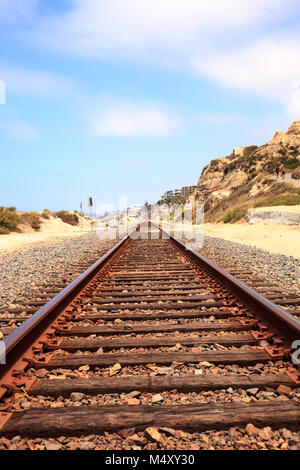 Estate al San Clemente membro Beach Foto Stock