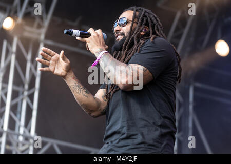 Gentleman e Ky Mani Marley Foto Stock