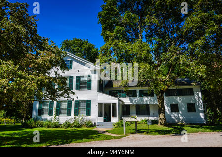 Situato nella pittoresca Cuyahoga Valley vicino a penisola, Ohio, Stanford House è un edificio storico del XIX secolo agriturismo casa costruita nel 1830 da George Stanford. Foto Stock