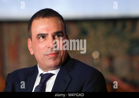 Amos Genish, CEO di Tim - Roma, Italia, nov. 10, 2017 © Credito Remo Casilli/Sintesi Foto Stock