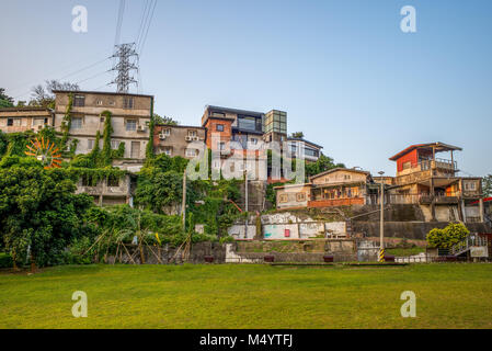 Tesoro di Taipei hill artista village di Taipei, Taiwan Foto Stock