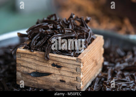 La Corea del cibo tradizionale essiccato acorn jelly Foto Stock