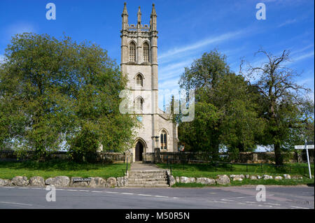 Chiesa di tutti i santi a Churchill in Oxfordshire Foto Stock