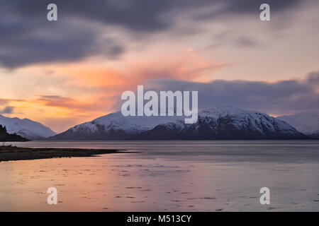 Loch Linnhe, Glencoe, Highlands, Scotland, Regno Unito Foto Stock