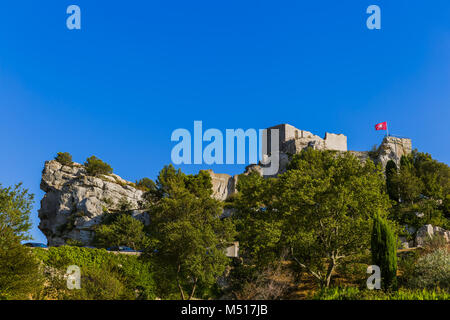 Fort in Les Baux De Provence - Provence Francia Foto Stock