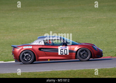 1997 Lotus Elise S1 con driver Ashley Woodman durante la CSCC classici moderni gara a Snetterton Circuito motorino, Norfolk, Regno Unito. Foto Stock