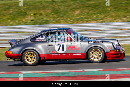 1979 Porsche 911 RSR con driver Tony Blake durante la CSCC vantaggio Motorsport classici del futuro gara a Snetterton Circuito motorino, Norfolk, Regno Unito. Foto Stock