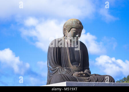 Il Buddha in meditazione Foto Stock