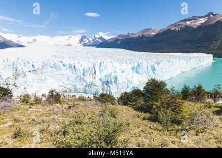 Perito Moreno Patagonia Argentina di Ushuaia Foto Stock