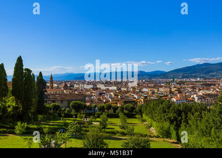 Giardino di Boboli di Firenze Italia Foto Stock