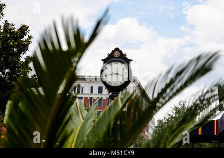 New Orleans Jazz orologio in francese quater Foto Stock