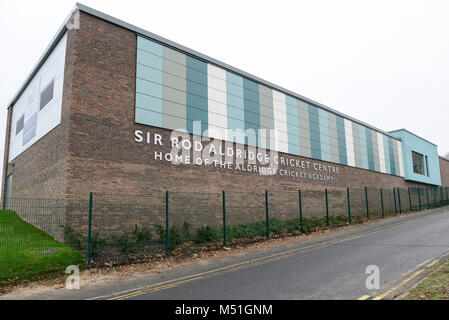 Scatti dell'asta Aldridge Centro Cricket al Brighton Aldridge accademia comunitaria in Brighton Sussex, Inghilterra Foto Stock