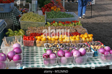 Mercato degli Agricoltori Foto Stock