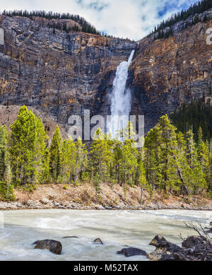 Cade Takakkou formata dal ghiacciaio di fusione Foto Stock