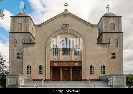 La basilica di Santa Sofia Orthoodox greca cattedrale, 3601 Massachusetts Avenue NW, Washington DC Foto Stock