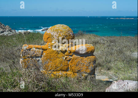 La costa della morte in Galizia Foto Stock