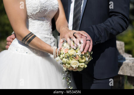 Bouquet da sposa Foto Stock
