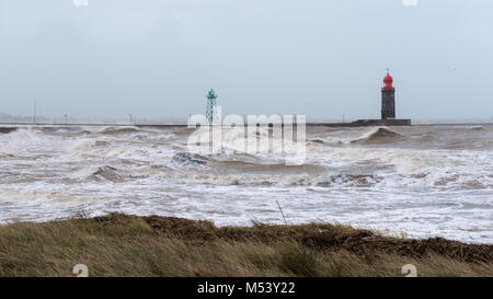 Tempesta Herwart anteriore Foto Stock