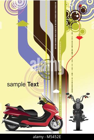 Abstract hi-tech sfondo. Illustrazione Vettoriale Illustrazione Vettoriale