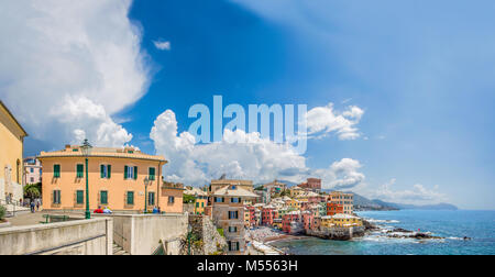Genova (Genova) Italia, 20 maggio 2017 - Chiesa di Sant'Antonio (San Antonio) in Genova Boccadasse, Italia Foto Stock