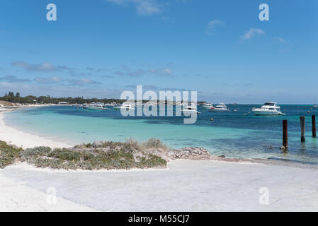 PERTH, Australia, WA / Western Australia - 2018 10 gennaio l'Isola di Rottnest, Perth Rottnest Island . (Foto di Ulrich Roth/www.ulrich-roth.com) +++ R Foto Stock