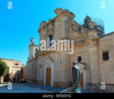 Oria medievale città, Puglia, Italia Foto Stock