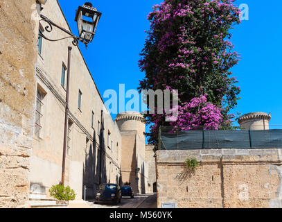 Oria medievale città, Puglia, Italia Foto Stock