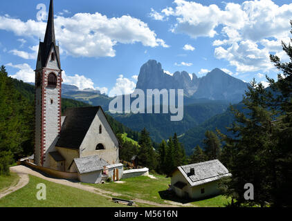 Chiesa sankt jakob; Dolomiti - Alto Adige; Italia; Foto Stock