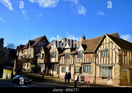 Lord Leycester Hospital warwick REGNO UNITO Foto Stock