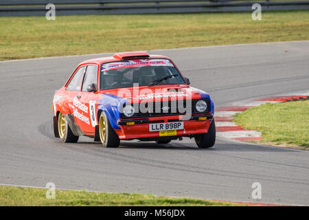 Snetterton Rally stadi, Febbraio 2018 Foto Stock