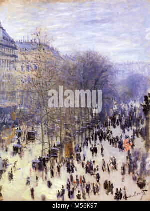 Boulevard des Capucines Foto Stock