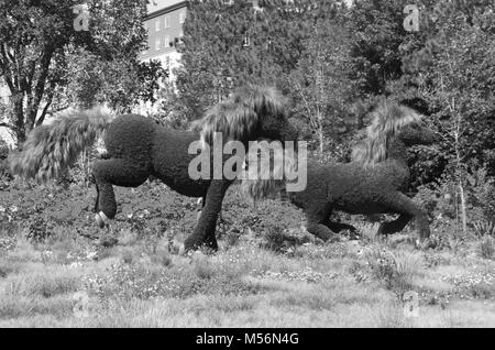 MosaïCanada 150, Gatineau Québec Canada Agosto 24, 2017: una celebrazione del Canada i 150 anni della Confederazione visualizzazione mosaï cultura da provin Foto Stock