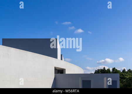 Ueda Shoji Museo della Fotografia (Takamatsu Shin, 1995), Tottori Prefettura, Giappone Foto Stock