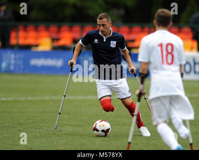 Varsavia, Polonia - 12 settembre 2015: AMP Football cup Varsavia Polonia 2015 n/z Polonia vs Francia Foto Stock