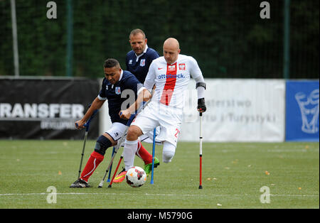 Varsavia, Polonia - 12 settembre 2015: AMP Football cup Varsavia Polonia 2015 n/z Polonia vs Francia Foto Stock