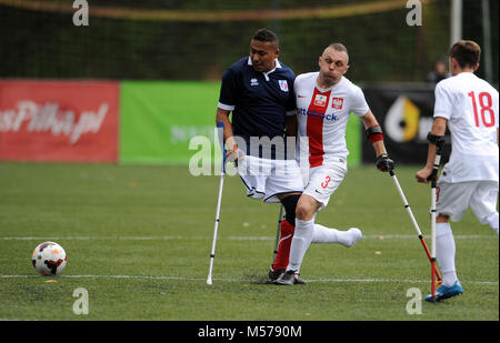 Varsavia, Polonia - 12 settembre 2015: AMP Football cup Varsavia Polonia 2015 n/z Polonia vs Francia Foto Stock